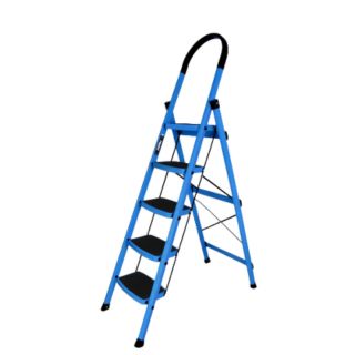 Plantex Premium Steel Foldable 5-Step Ladder at Just Rs.2999 !!